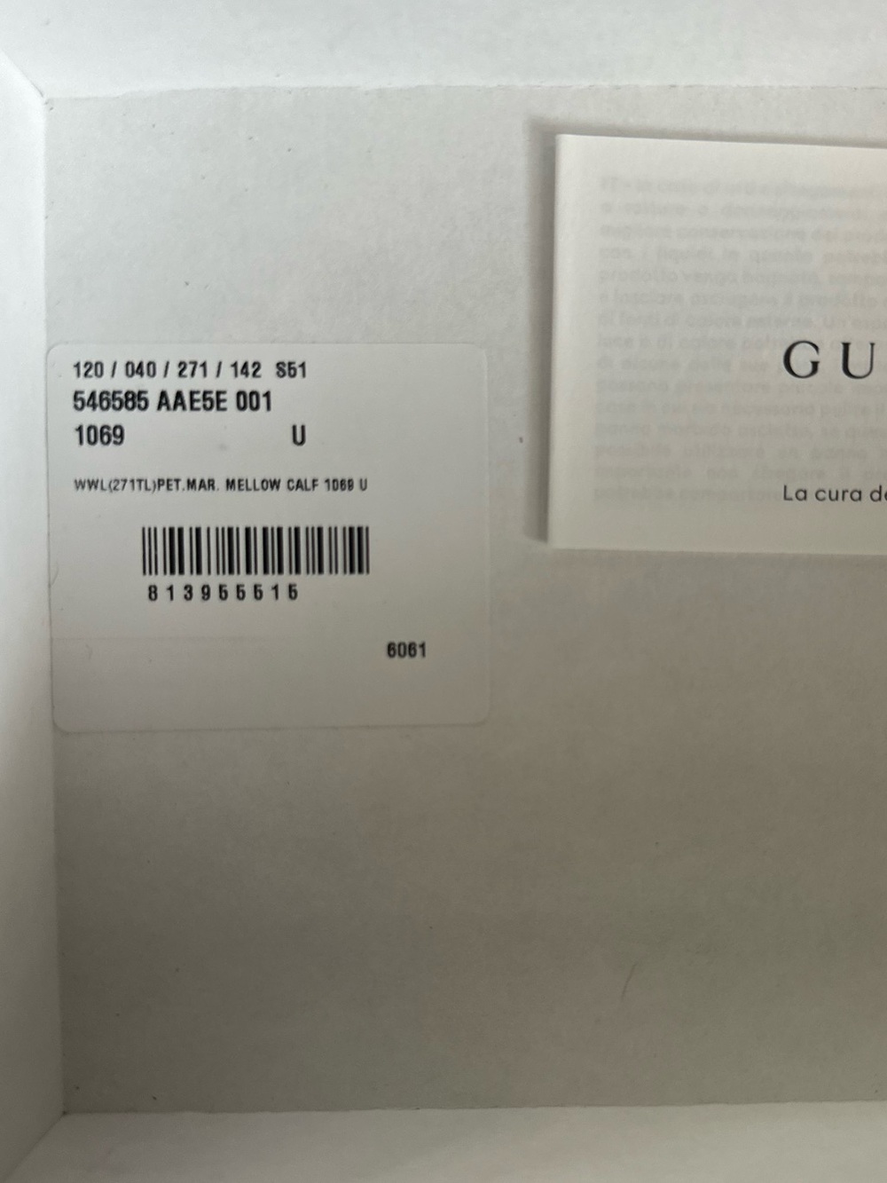 Gucci GG Wallet on a Chain Tan & Black Size Closed: 7.5'W × 4'H - Picture 5 of 11